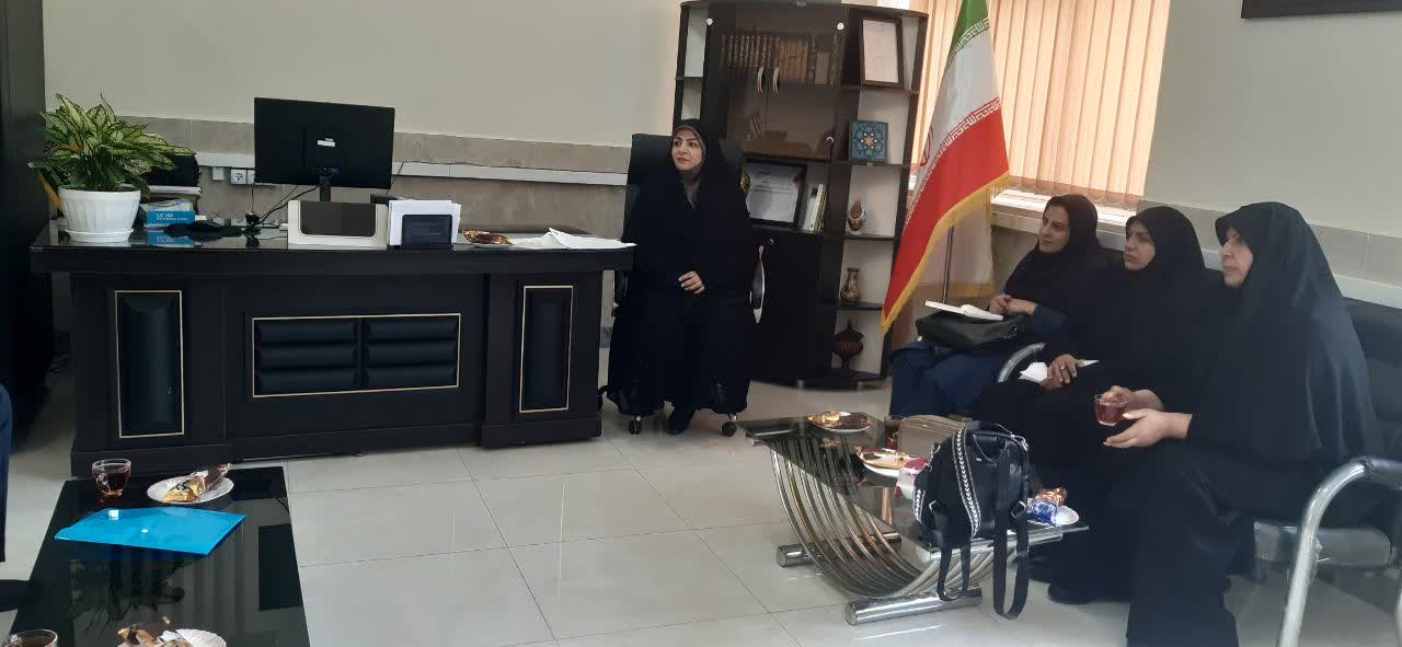 بازدید تیم اعزامی هیات نظارت، ارزیابی و تضمین کیفیت آموزش عالی استان اصفهان  از آموزشکده ملی مهارت دختران شهرضا    